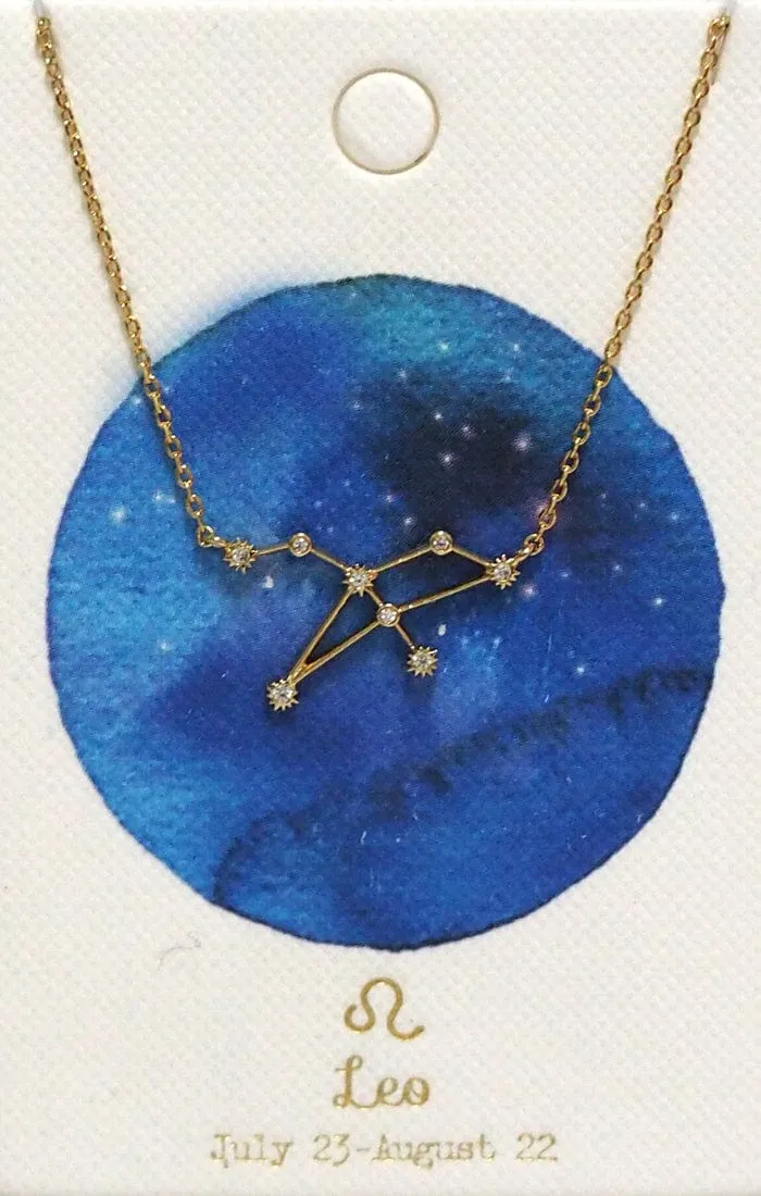 Zodiac Constellation Necklace