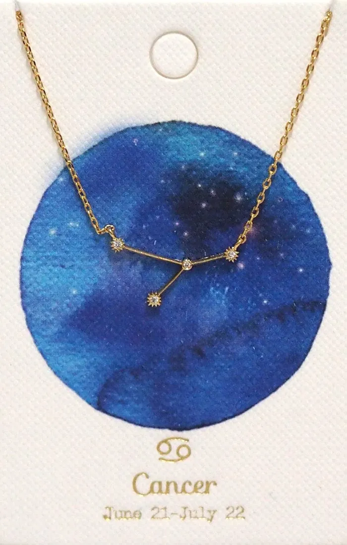 Zodiac Constellation Necklace