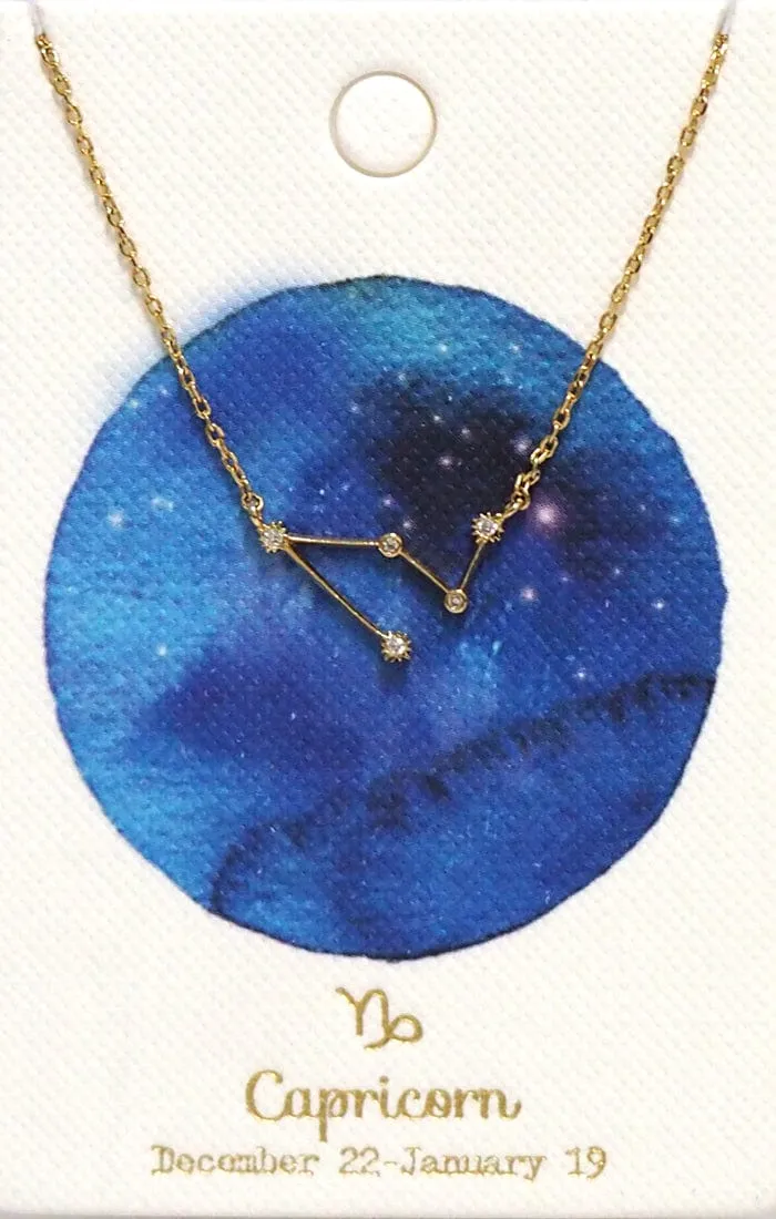 Zodiac Constellation Necklace