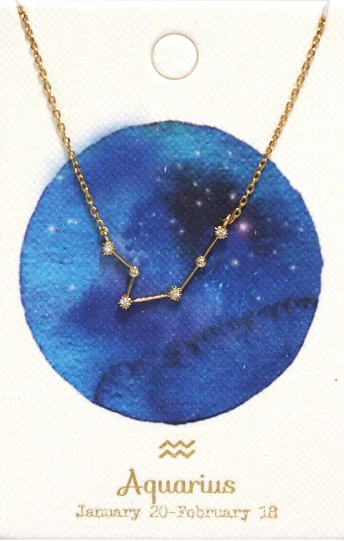 Zodiac Constellation Necklace