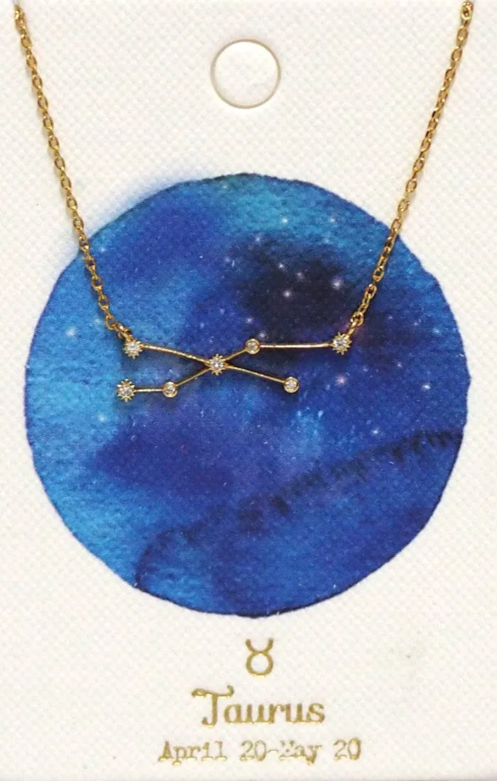 Zodiac Constellation Necklace